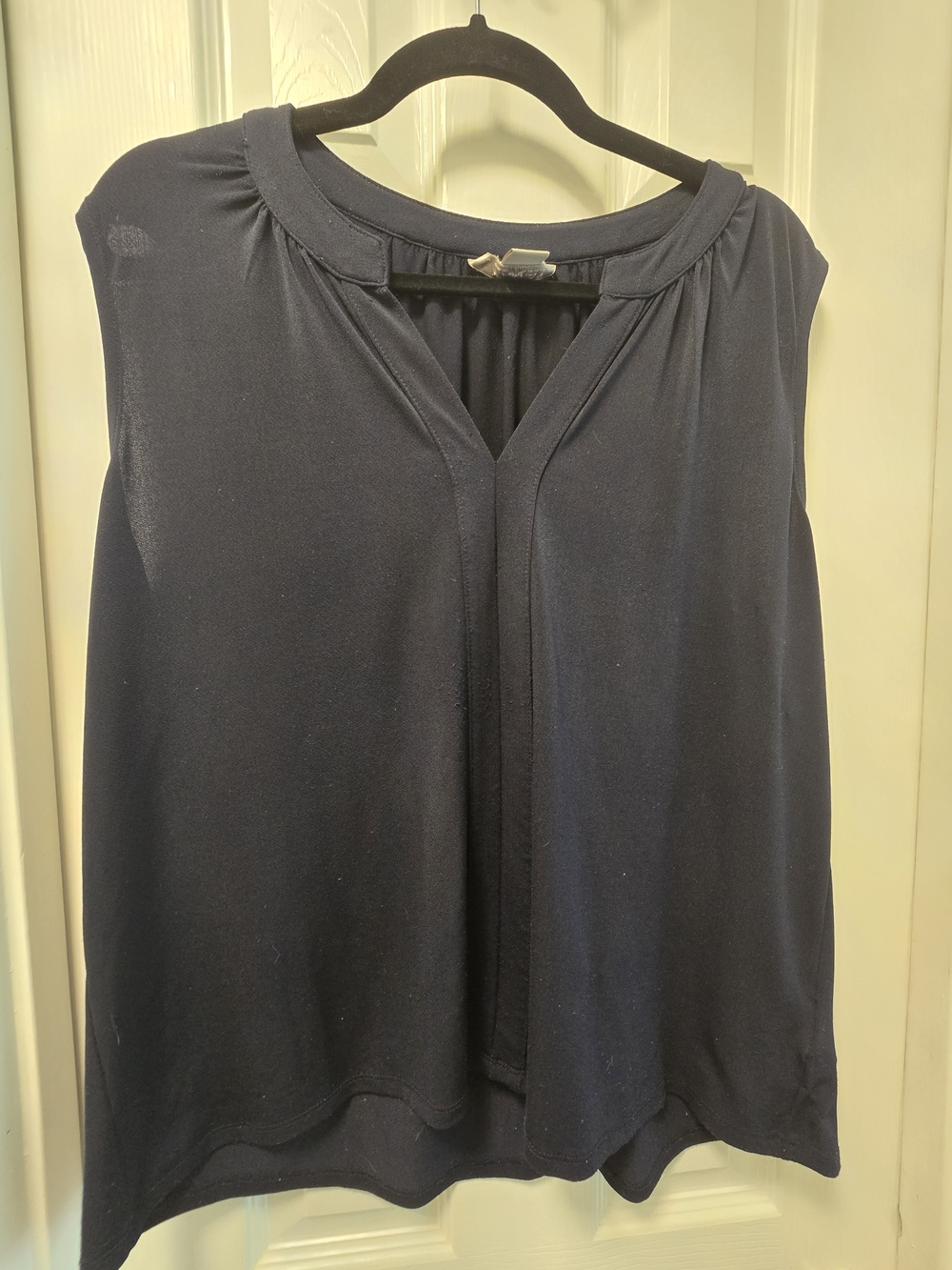 H&M Navy Sleeveless V-Neck Camisole